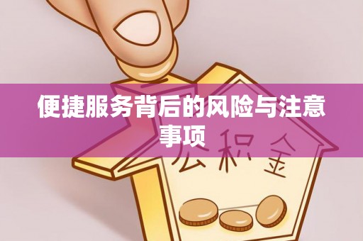 庆云便捷服务背后的风险与注意事项